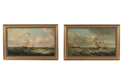 Lot 111 - John "Jock" Wilson - A pair of marine views | oil