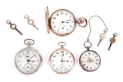 Lot 544 - Four various pocket watches