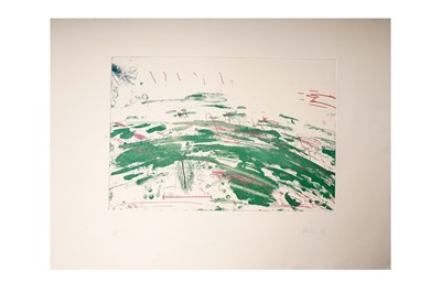Lot 1097 - Roy Voss - Abstract untitled | artist's proof colour etching