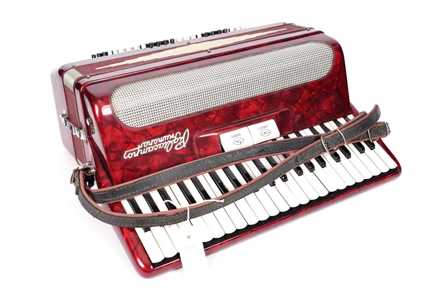 Lot 380 - An Italian Pigliacampo Numana piano accordion