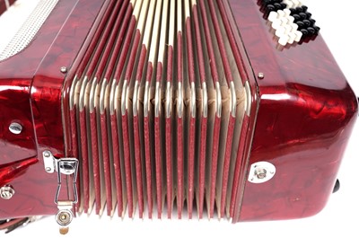 Lot 380 - An Italian Pigliacampo Numana piano accordion