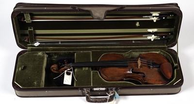 Lot 203 - A mid-18th Century German violin