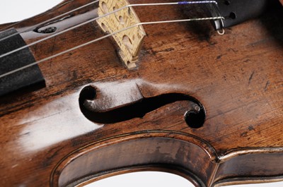 Lot 203 - A mid-18th Century German violin