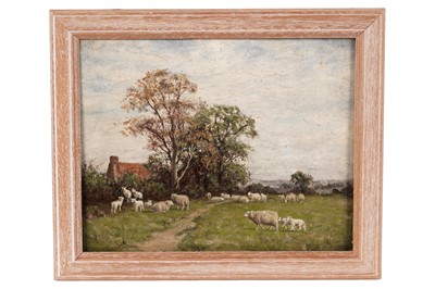 Lot 144 - Attributed to Joseph Dixon Clark - Spring Lambing | oil