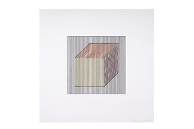 Lot 934 - Sol Lewitt - Twelve Forms Derived from a Cube | printer's proof screenprint