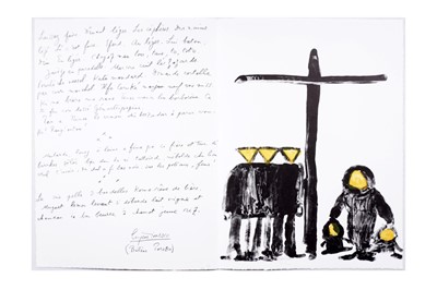 Lot 939 - Eugene Ionesco - Laissez Faire | lithograph
