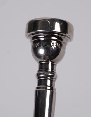 Lot 193 - A Besson Brevete professional silver plated trumpet