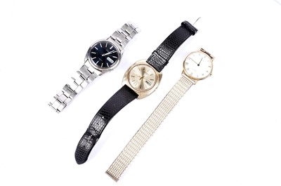 Lot 731 - Two Seiko Automatic wristwatches; and another