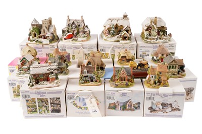 Lot 255 - A collection of Lilliput Lane models