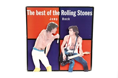 Lot 321 - A Rolling Stones Jump Back 3D cardboard stand