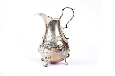 Lot 811 - A Victorian silver cream jug