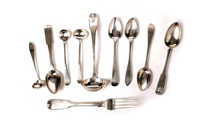 Lot 1610 - Scottish silver flatware made in Perth