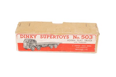 Lot 143 - Dinky Supertoys 503 Foden Flat Truck