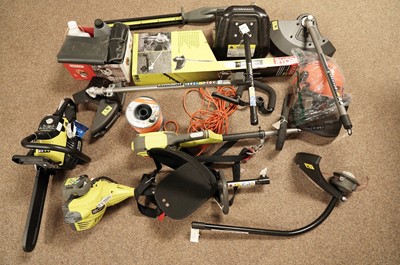 Lot 362A - A collection of Ryobi tools; and other equipment