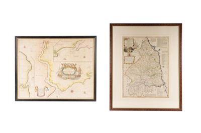 Lot 25 - Two maps of Northumberland