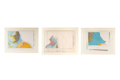 Lot 11 - Three geological maps of the North East