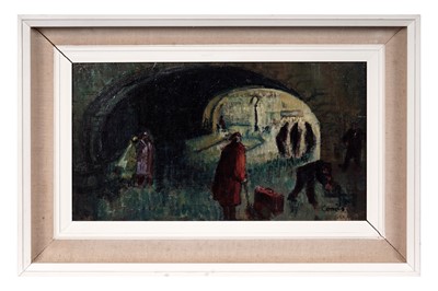 Lot 114 - Norman Stansfield Cornish - The Archway | oil