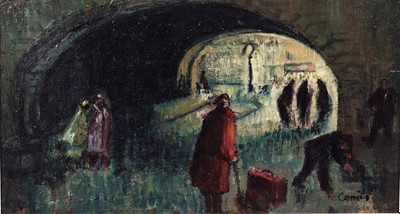 Lot 114 - Norman Stansfield Cornish - The Archway | oil