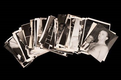 Lot 1331 - Press Association boxing black and white photographs