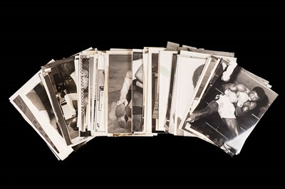 Lot 1332 - Press Association boxing black and white photographs