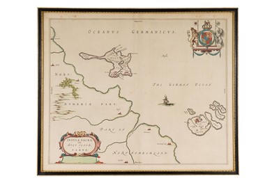 Lot 21 - A map of Holy Island