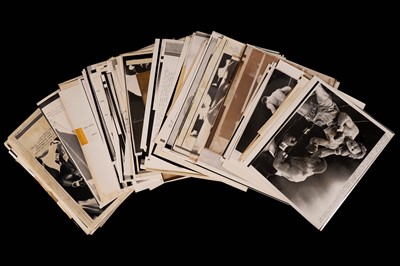 Lot 1333 - Press Association boxing black and white photographs