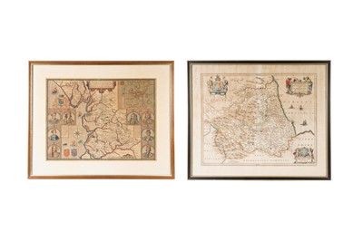 Lot 9 - Maps of Durham and Lancaster