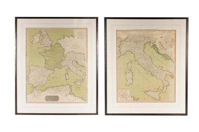 Lot 2 - ﻿Two maps of Europe