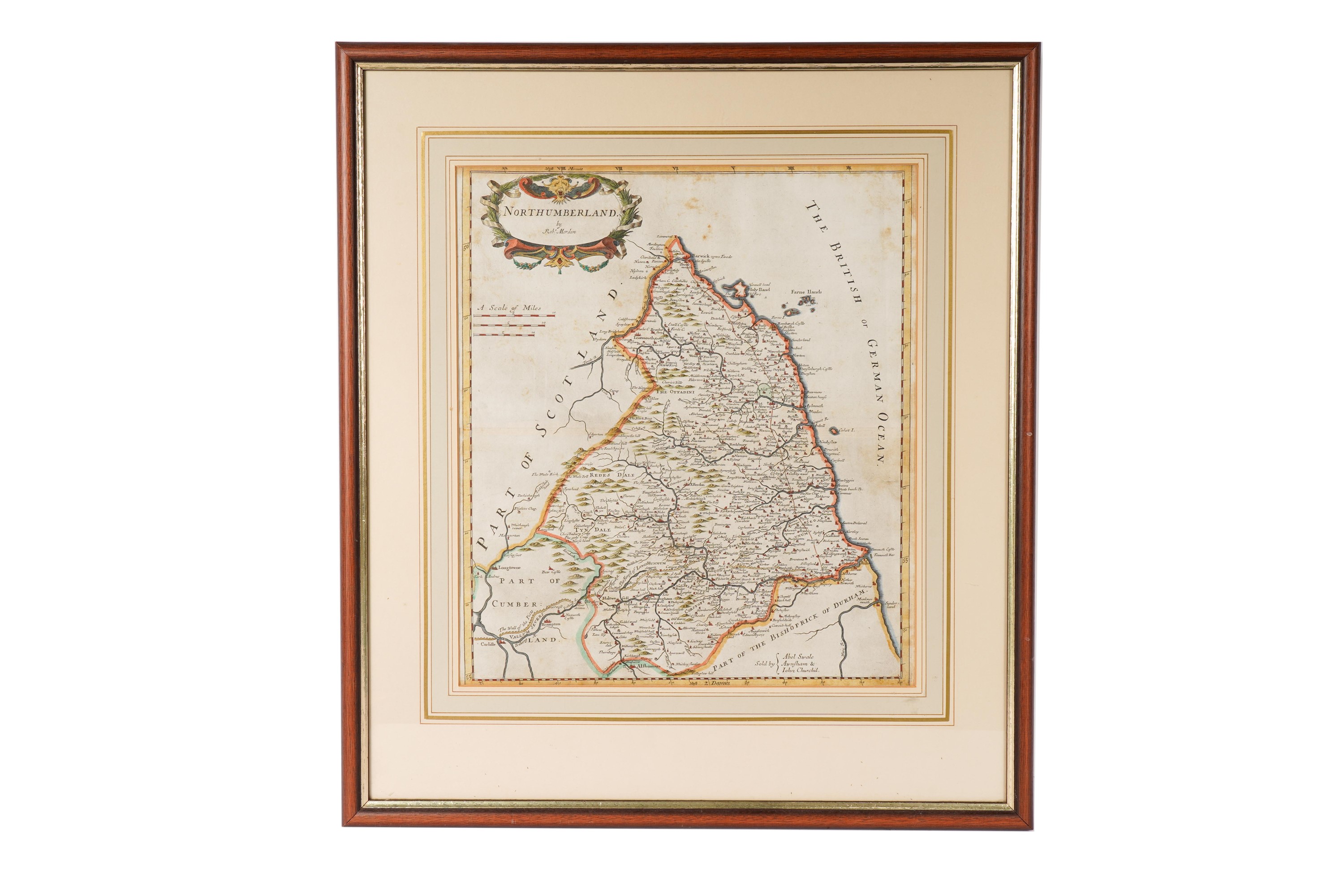 Lot 7 - Maps of Northumberland and Durham