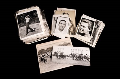 Lot 1335 - Press Association mixed sports black and white photographs