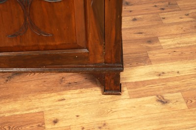 Lot 86 - An Edwardian mahogany art nouveau sideboard
