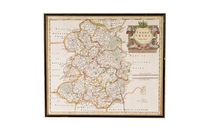 Lot 28 - Map of Shropshire
