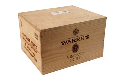 Lot 117 - Six bottles of Warre's Vintage Port 2011