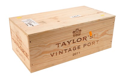 Lot 210 - Six bottles of Taylor's Vintage Port 2011