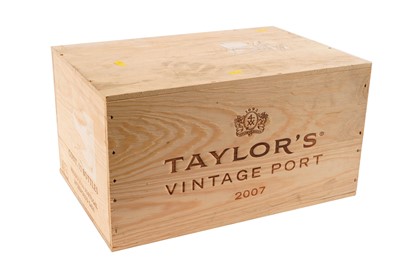 Lot 214 - Twelve bottles of Taylor's Vintage Port 2007