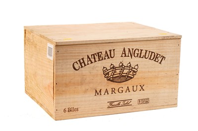 Lot 32 - Six bottles of Chateau Angludet, Margaux 2014