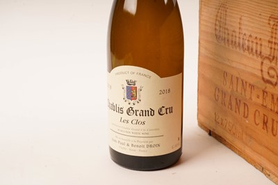 Lot 43 - Twelve bottles of Chablis Grand Cru Les Clos 2018