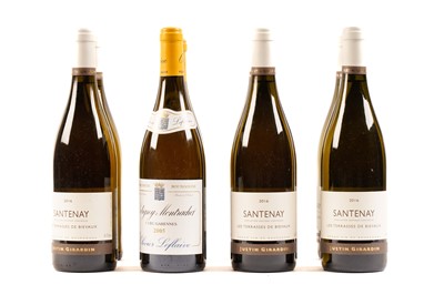 Lot 46 - Eight bottles Santenay Les Terrasses and Puligny-Montrachret (various dates)