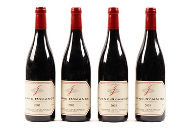 Lot 186 - Four bottles of Vosne-Romanee 2003