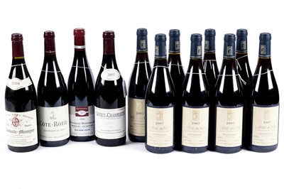 Lot 750 - Twelve bottles of wine, various