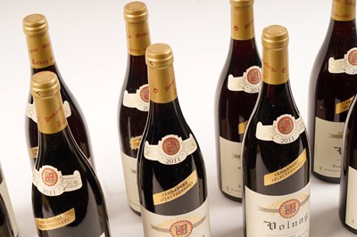 Lot 51 - Ten bottles of Volnay, Domaine Michel Lafarge 2011