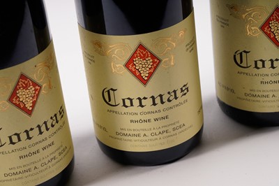 Lot 74 - Six bottles of Cornas, Domaine A Clape 2010