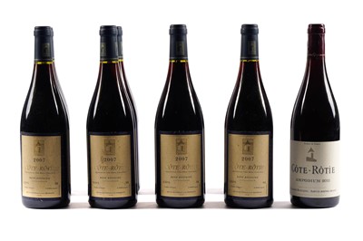 Lot 196 - Nine bottles of Cote Rotie (various 2007 and 2011)