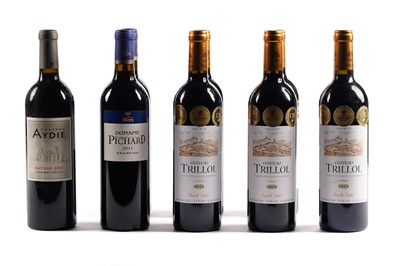 Lot 91 - Eight bottles of Chateau Trillol, Domaine Pichard and Chateau Aydie (various 2012, 2011 and 2007)