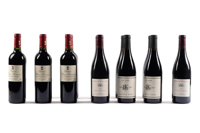 Lot 202 - Twelve bottles of wine including: three bottles Vassal de Puech Noble