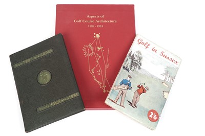 Lot 258 - Books on Golf