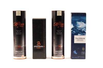 Lot 153 - Four bottles of 10-year-old single malt Scotch whisky