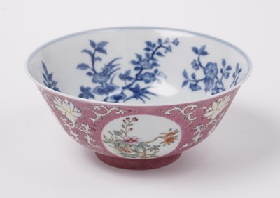 Lot 361 - A Chinese famille rose bowl