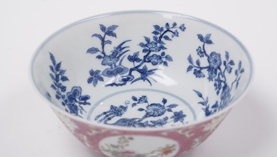 Lot 361 - A Chinese famille rose bowl