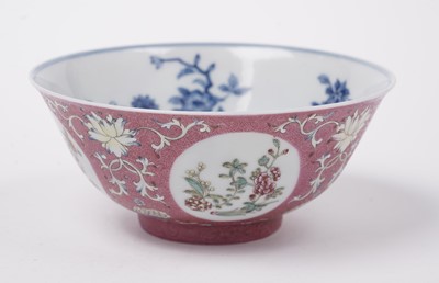 Lot 361 - A Chinese famille rose bowl